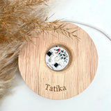 Illuminated Wooden Base Light