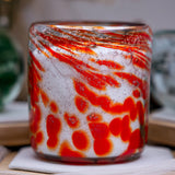 GLASH DESIGNS | Ash-Infused Pearl Wax Candleholder