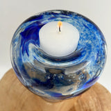 Memorial Ash in Glass Traditional Candleholder