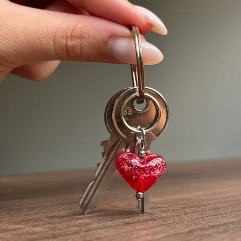 heart keyring 