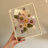 Just Bloom pressed flower frame