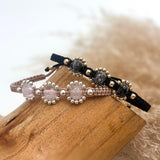 Ornate Macramé Memorial Bracelet