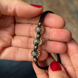 Ornate Macramé Memorial Bracelet