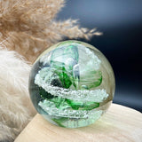 Globe Keepsakes infused with ash 