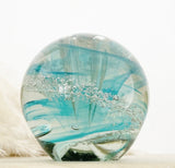 Globe Keepsakes infused with ash 