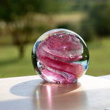 Globe Keepsakes infused with ash 