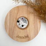 Illuminated Wooden Base Light