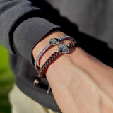 Classic Macrame Memorial Bracelet