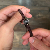 Classic Macrame Memorial Bracelet