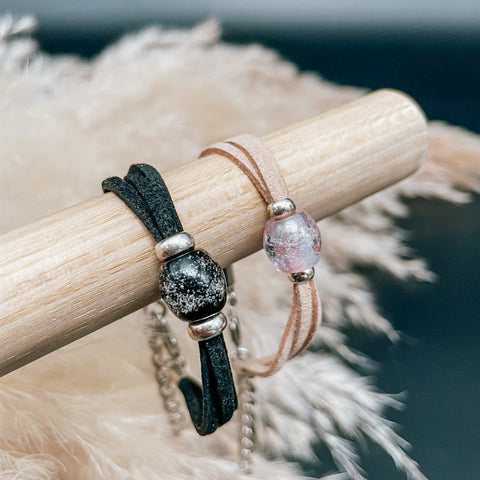 Faux leather deals bracelets