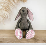 Glash Designs | Memorial Bunny made from loved-ones clothes