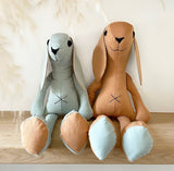 Glash Designs | Memorial Bunny made from loved-ones clothes