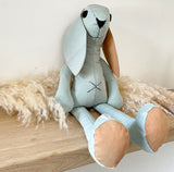 Glash Designs | Memorial Bunny made from loved-ones clothes