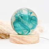 Illuminated Wooden Base Light