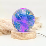 Illuminated Wooden Base Light