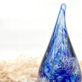 Memorial Cremation Ash Glass Large Hollow Teardrop Keepsake