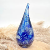 Memorial Cremation Ash Glass Large Hollow Teardrop Keepsake