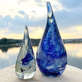 Large Hollow Teardrop Keepsake